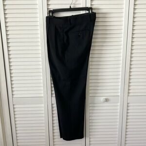 Giorgio Ferraro black men’s dress pants size 32 x 38‎ pleated front
